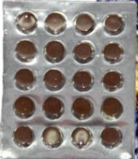 Enviro-Tab tablets in a blister pack